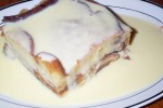 Bread Pudding with Glazed Top