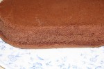 Genoise with Amaretto and Chocolate