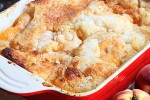 Floating Peach Cobbler